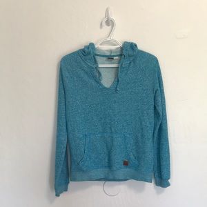 ROXY turquoise XS lightweight hoodie
